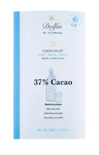 Dolfin Edelvollmilchschokolade 38% - 70g