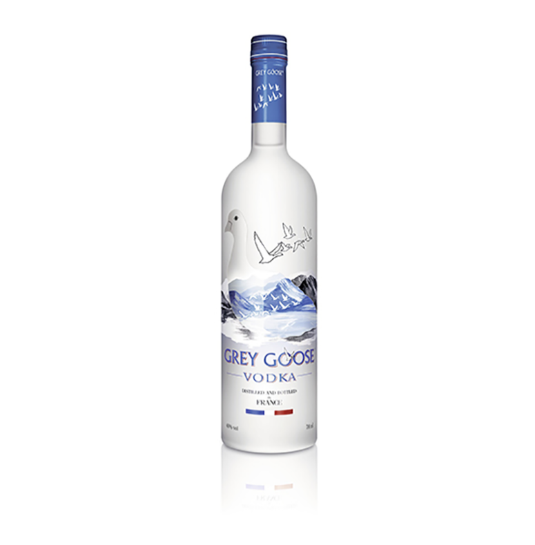 Grey Goose, französischer Vodka, vegan, 0,7 L, 40%