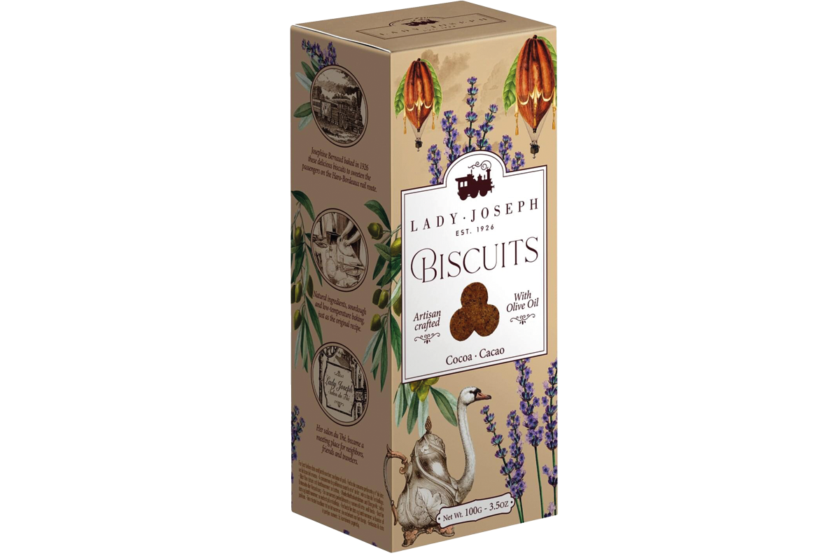 Cocoa Biscuit, Gebäck mit Kakao 100g