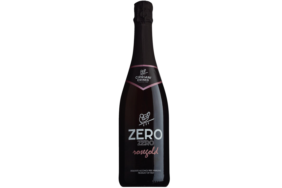 Zero Zero Rosegold, alkoholfreier Schaumwein 0,75L
