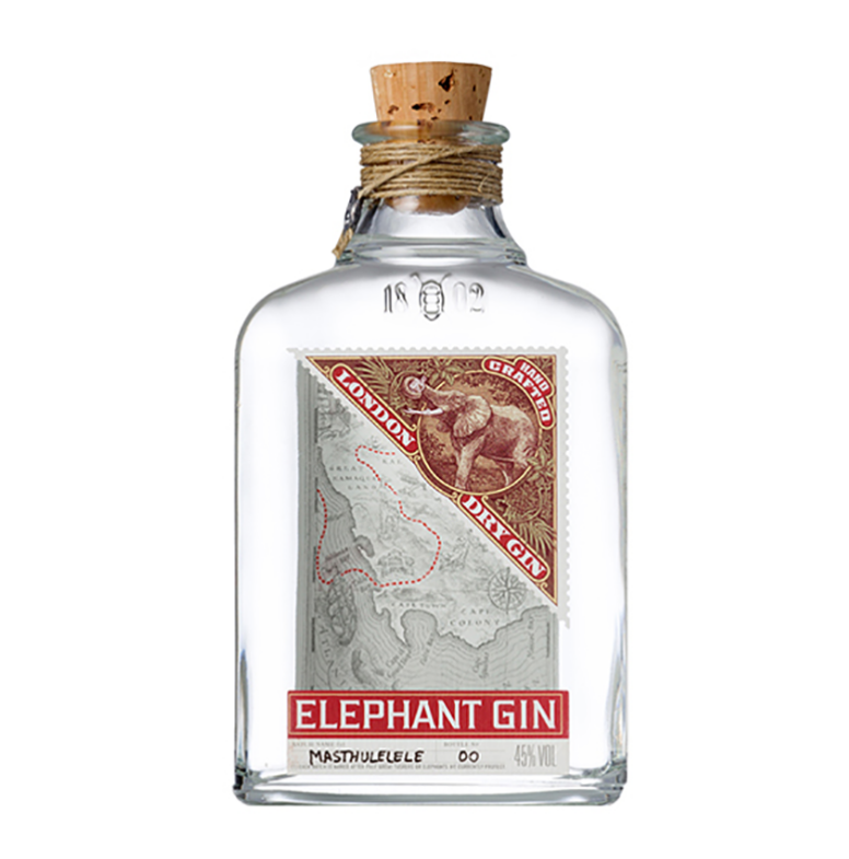Elephant Gin, Handcrafted London Dry Gin, 0,5 L, 4