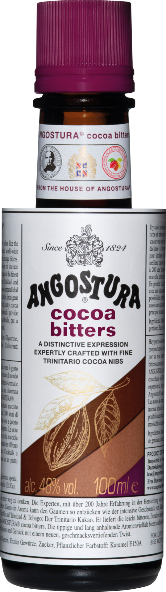 Angostura Cocoa Bitter aus Trinidad 0,1 L
