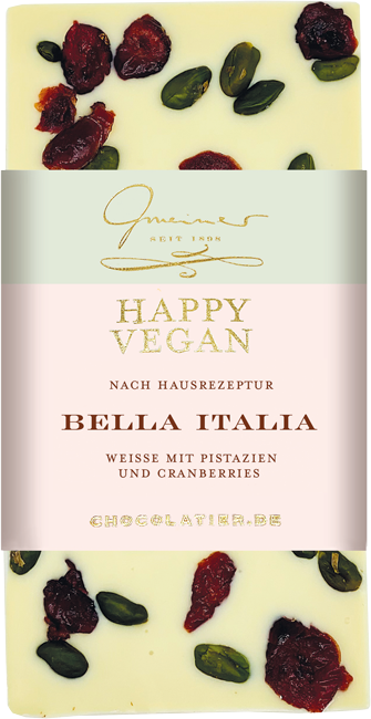 Bella Italia Schokolade Happy Vegan 100g - Gmeiner
