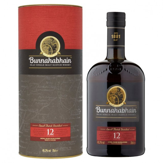 Bunnahabhain Islay Single Malt Scotch Whisky, 12 y