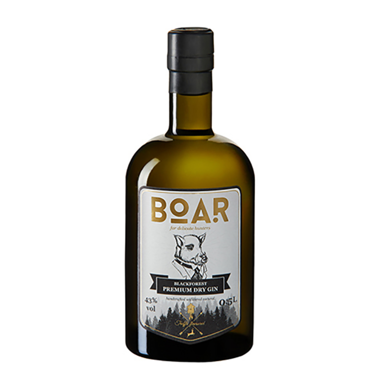 Boar Premium Dry Gin Gin aus Deutschland, 0,7 l, 4