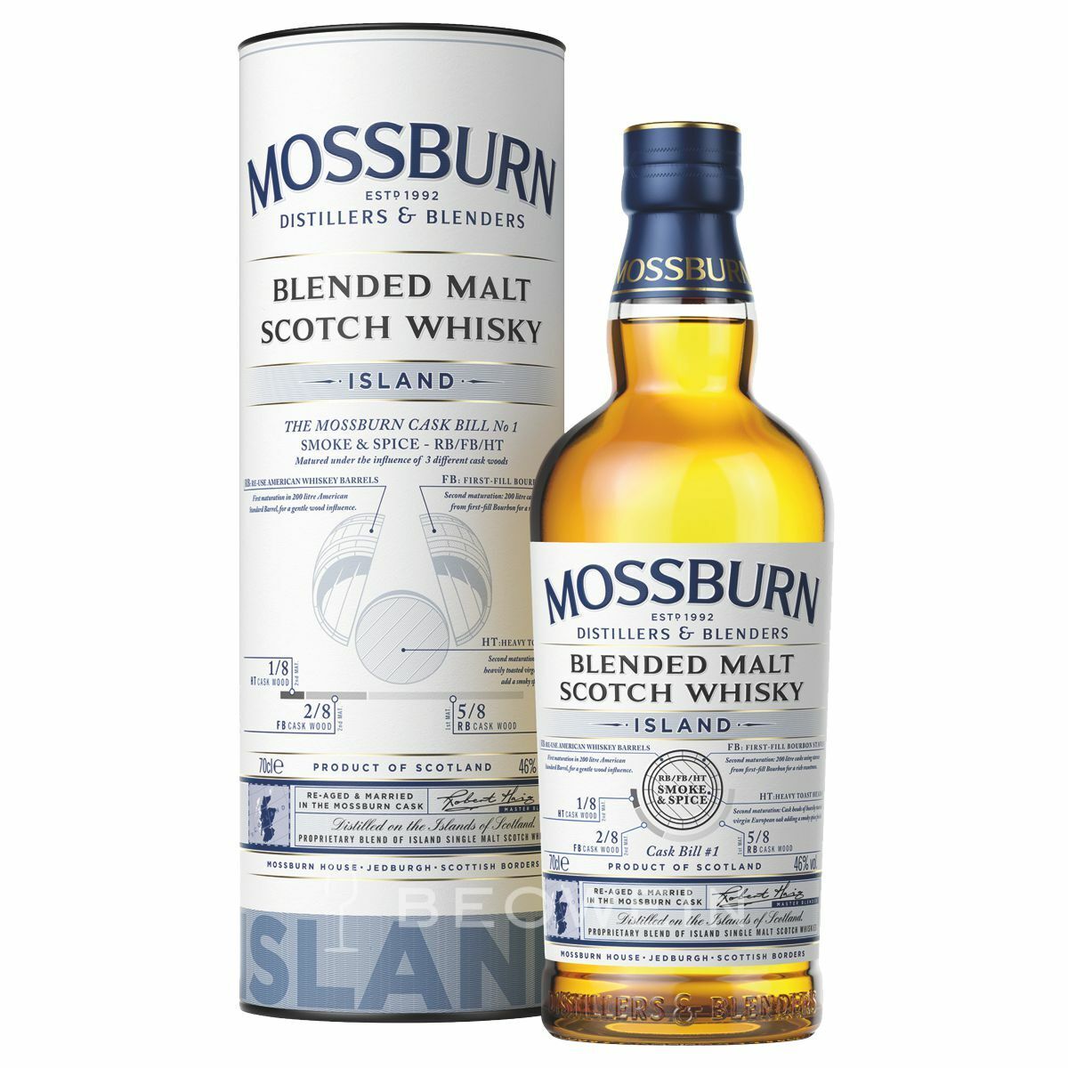 Moosburn Island Blended malt Whisky 0,7 L