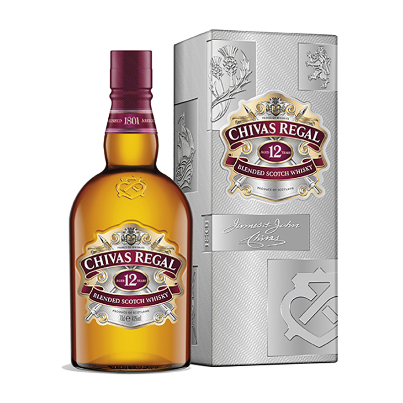 Chivas Regal 12 Years Old Blended Scotch Whisky 0,