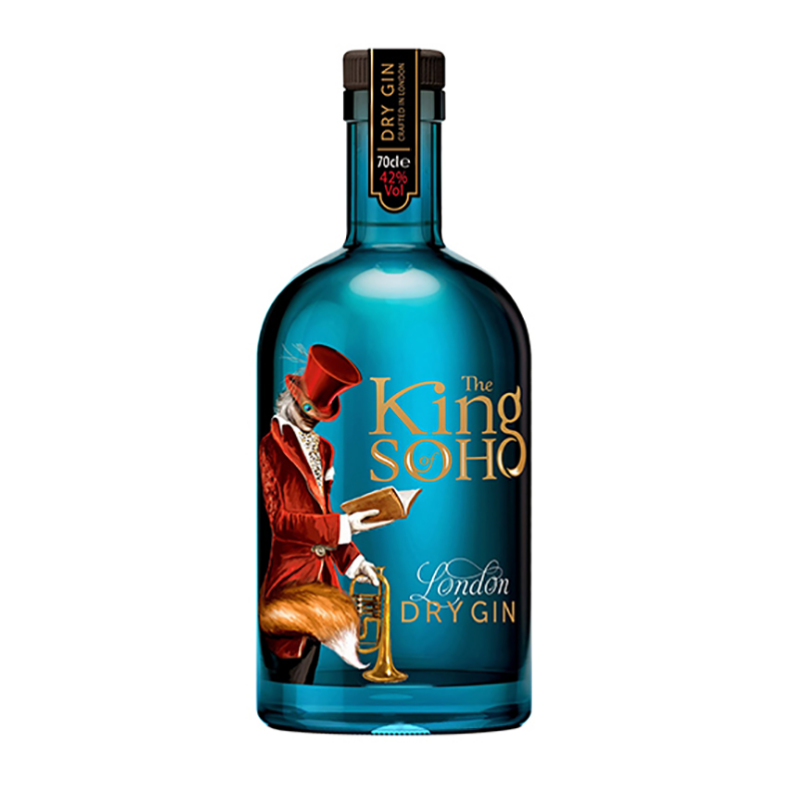King of Soho Gin London Dry Gin 0,7 L, 42% vol