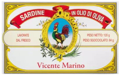 Sardinen in Olivenöl (29%), Halbkonserve