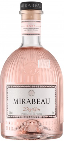 Mirabeau Dry Rose Gin, London,  0,7L, handcrafted 